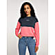 SOMWR W SWEETEST SWEATER, India Ink Blue - Tea Rose Pink