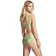 Seafolly W FOLKLORE REVERSIBLE HIPSTER PANT, Green Tea