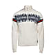 Dale of Norway M ASPOY SWEATER, Offwhite - Navy - Raspberry