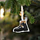 Roadtyping CHRISTMAS TREE DECORATION MOUNTAIN, Beige - Bunt
