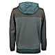 Alprausch M GIPFEL GERRY TECHNICAL HOODIE, Black Forest Melange