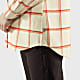 Fjallraven W OVIK TWILL SHIRT LS, Chalk White - Cabin Red