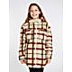 Protest GIRLS PRTJUNA LINED FLEECE JACKET, Fudgecamel