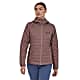 Patagonia W NANO PUFF HOODY, Dusky Brown