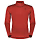 Scott M DEFINED LIGHT PULLOVER, Magma Red