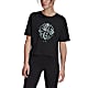 adidas Five Ten CROPPED GRAPHIC TEE W, Black