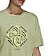 adidas Five Ten CROPPED GRAPHIC TEE W, Magic Lime