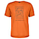 Scott M DEFINED MERINO GRAPHIC S/SL TEE, Flash Orange