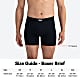 Saxx M DROPTEMP COOLING COTTON BOXER BRIEF 2-PACK, Back & Forth - Black