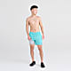 Saxx M OH BUOY 2N1 VOLLEY SHORT 5", Turquiose