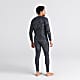 Saxx M QUEST QUICK DRY MESH BASELAYER BOTTOM, Navy Mountainscape