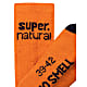 Super.Natural COSY SOCKS 2-PACK, Red Orange - Ocean