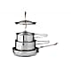 Primus CAMPFIRE STAINLESS STEEL SET SMALL, Silver