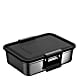 Mizu LUNCH BOX WITH CUTTING BOARD, Black
