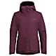 Vaude WOMENS CYCLIST PADDED JACKET IV, Cassis