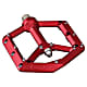 Spank SPIKE REBOOT FLAT PEDAL, Red