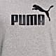 Puma M ESSENTIALS BIG LOGO CREW, Medium Gray Heather