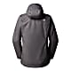 The North Face W EVOLVE II TRICLIMATE JACKET, Smoked Pearl - TNF Black