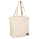 The North Face COTTON TOTE, Weimaraner Brown Large Logo Print