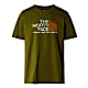 The North Face M S/S RUST 2 TEE, Forest Olive