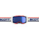 Scott PROSPECT GOGGLE, Retro White - Blue - Blue Chrome Works