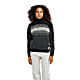 Dale of Norway W VALLOY SWEATER, Black - Offwhite