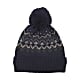 Color Kids KIDS BEANIE WITH PATTERN, Stone Blue