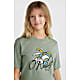 ONeill W LUANO GRAPHIC T-SHIRT, Lily Pad