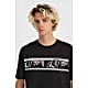 ONeill M MIX AND MATCH FLORAL GRAPHIC T-SHIRT, Black Out