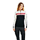 Dale of Norway W DYSTINGEN SWEATER, Black - Offwhite - Raspberry