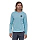 Patagonia M LONG-SLEEVED CAPILENE COOL DAILY GRAPHIC SHIRT, How to Save - Fin Blue X-Dye