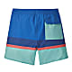 Patagonia M HYDROPEAK VOLLEY SHORTS 16", Topa Stripe - Early Teal