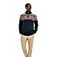 Dale of Norway M WINTERLAND SWEATER, Navy - Offwhite - Raspberry