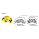 Grivel STEALTH, Yellow