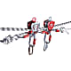 Camp JANUS PRO, Silver - Red