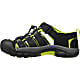 Keen KIDS NEWPORT H2, Black - Lime Green