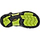 Keen KIDS NEWPORT H2, Black - Lime Green