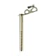 Black Diamond EXPRESS ICE SCREW 19 CM, Silber
