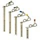 Black Diamond EXPRESS ICE SCREW 19 CM, Silber