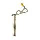 Black Diamond EXPRESS ICE SCREW 13 CM, Silver