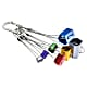 Black Diamond WIRED HEXENTRIC NUT SET NO. 4-10, Multicolour