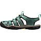 Keen W CLEARWATER CNX LEATHER, Mineral Blue - Yellow