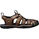 Keen M CLEARWATER CNX LEATHER, Dark Earth - Black