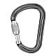 Petzl WILLIAM SCREW-LOCK, Grau