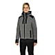 Kjus WOMEN VARUNA JACKET, Steel Grey Melange - Black
