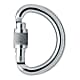 Petzl OMNI SCREW LOCK, Silber