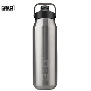 360 Degrees SIP CAP VACUUM INSULATED BOTTLE 1000ML, Silver II