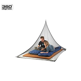 360 Degrees MOSQUITO (INSECT) NET DOUBLE, Black