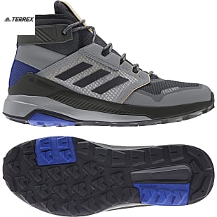 adidas TERREX TRAILMAKER MID COLD.RDY M, Grey Six - Core Black - Halo Blue