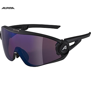 Alpina 5W1NG QV, Black Matt - Blue Mirror